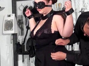Plump Blindfolded Non-Professional Serf RosieB Whipped