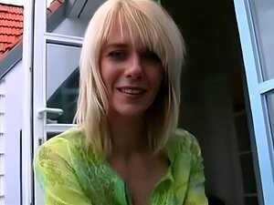 L'Allemand wundertuete blonde